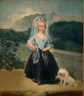 Condesa de Chinon par Goya